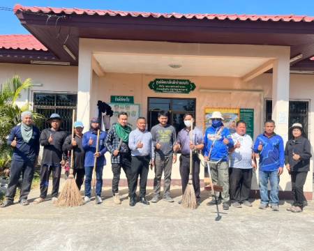 วันที่ 4 กุมภาพันธ์ 2569 เวลา 08.30 น. เทศบาลตำบลบ้านกอก นำโดย นายสมควร พลพวก นายกเทศมนตรีตำบลบ้านกอก พร้อมด้วยคณะผู้บริหาร ประธานสภา สมาชิกสภา พนักงานและเจ้าหน้าที่เทศบาลตำบลบ้านกอก ลงพื้นที่ปรับปรุงภูมิทัศน์ เพื่อรักษาความสะอาด เป็นระเบียบเรียบร้อย  