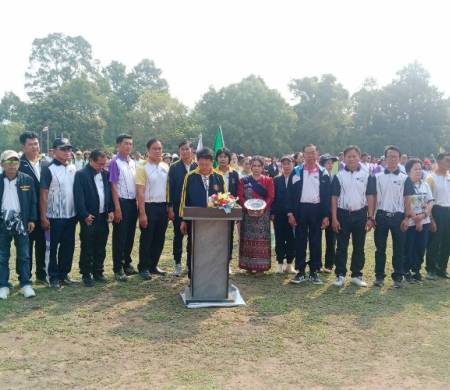 วันที่ 20 มีนาคม 2569 เวลา 07.30 น. นายสมควร พลพวก นายกเทศมนตรีตำบลบ้านกอก เข้าร่วมการแข่งขันกีฬาท้องถิ่นเขื่องใน อปท./ธกส. สัมพันธ์ 